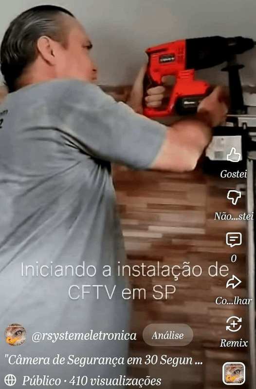 Instalação de CFTV SP