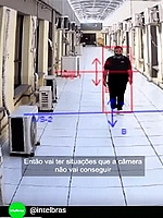 câmera e alarme intelbras